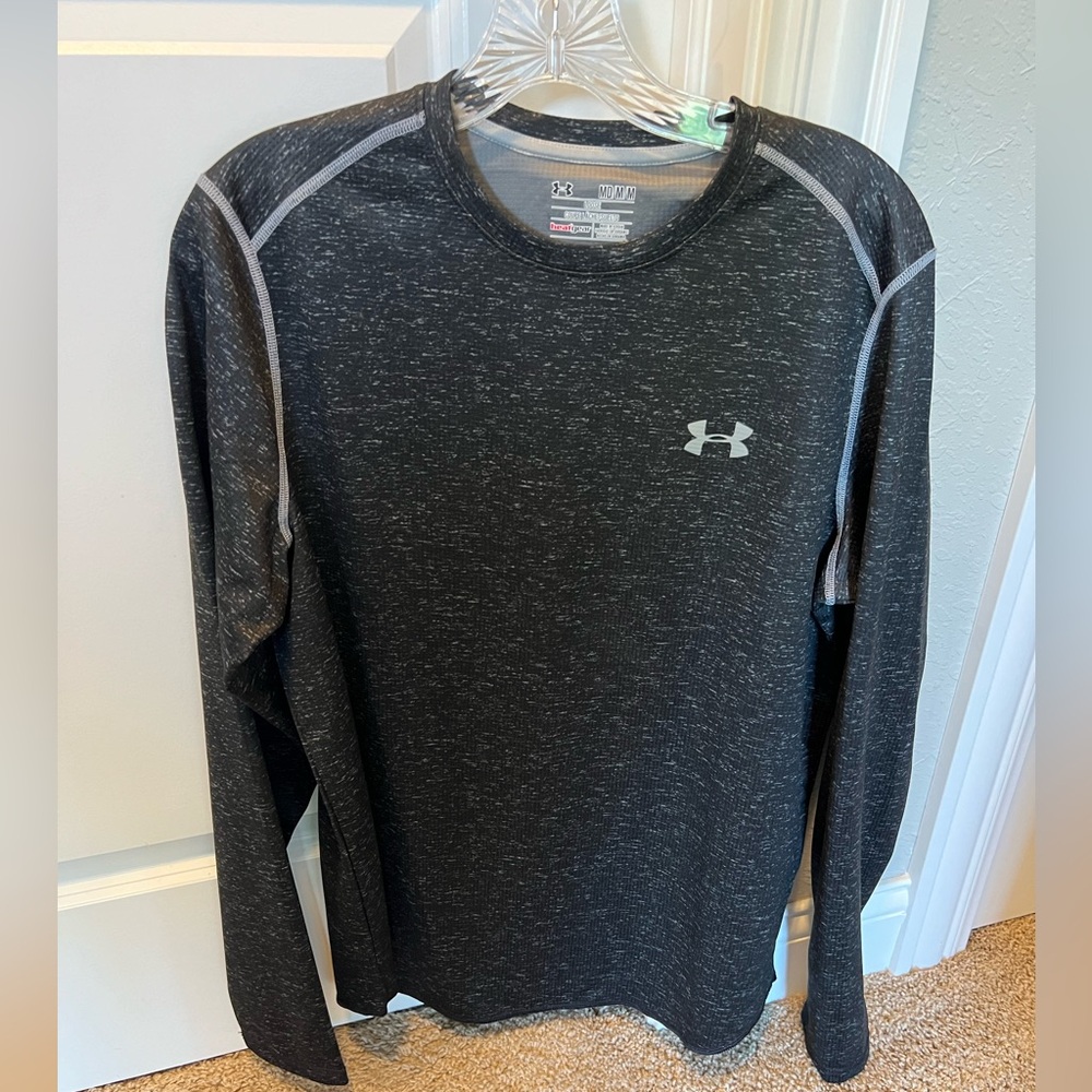 Under Armour Men's Charcoal Long Sleeve Tee